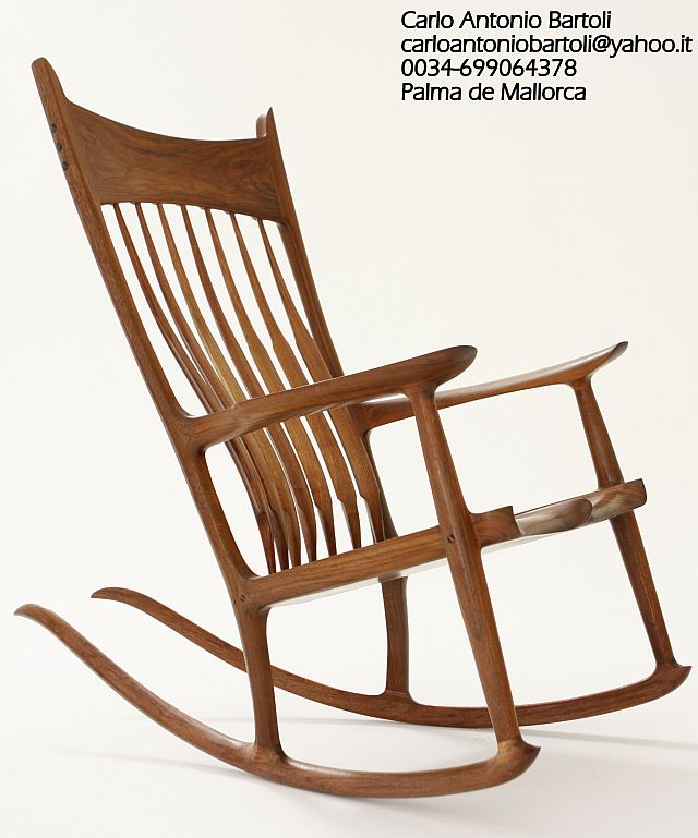 mecedora estilo orgánico