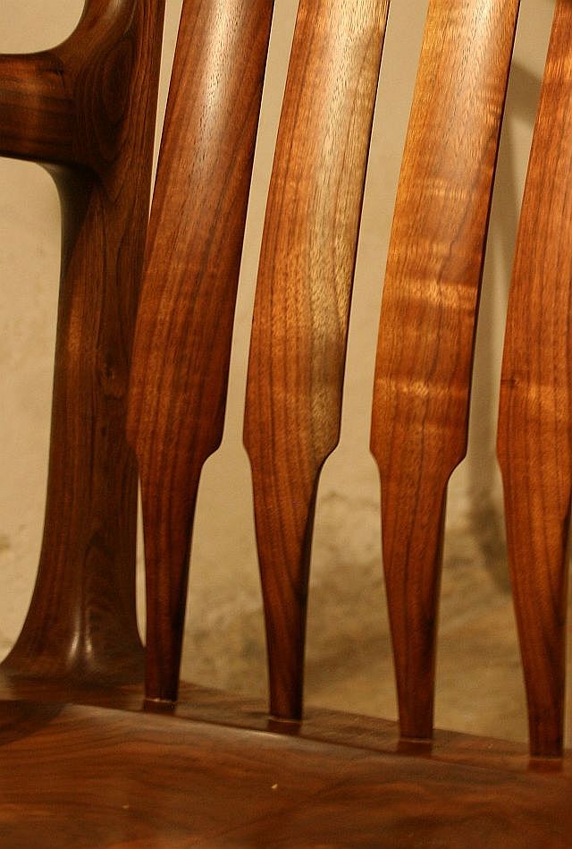 mecedora vetas respaldo